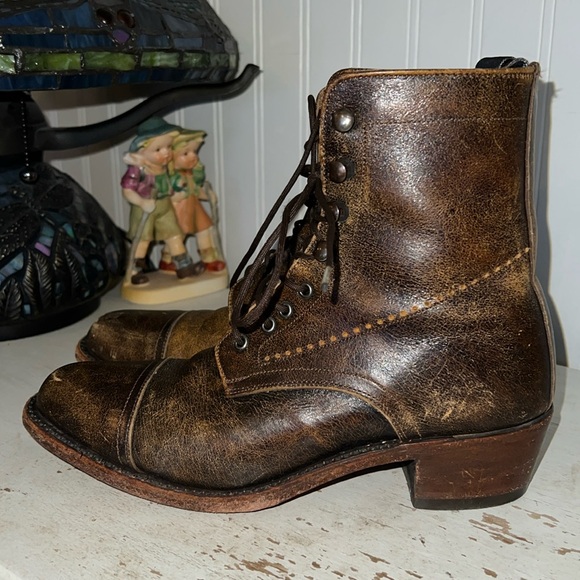 Adam’s Boots leather booties - Picture 1 of 11